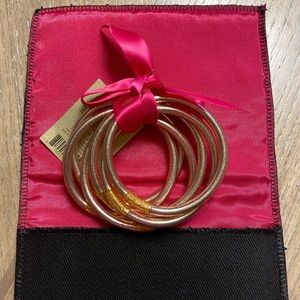 Champagne All Weather Bangles - Serenity Prayer